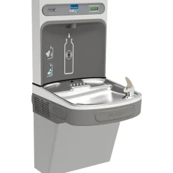 Elkay EZH2O Bottle Filling Station with Single ADA Cooler, Non-Filtered Non-Refrigerated Light Gray (EZSDWSLK)