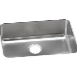 Elkay Lustertone Stainless Steel 25-1/2" x 19-1/4" x 8", Single Bowl Undermount Sink (ELUH2317)