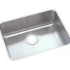 Elkay Lustertone Stainless Steel 21-1/2" x 18-1/2" x 5-3/8", Single Bowl Undermount ADA Sink (ELUHAD191655)