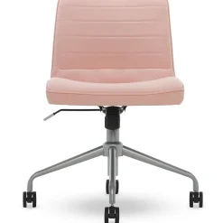 ELLE Decor Adelaide Fabric Task Chair, Pink (48214A)