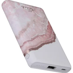 ELLIE ROSE 5,000 mAh Power Bank, Rose Gold Agate (PB-0034)