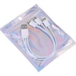 ELLIE ROSE 3-in-1 USB Charging Cable, Lightning/ USB-C/Micro USB (3CBL-0001)