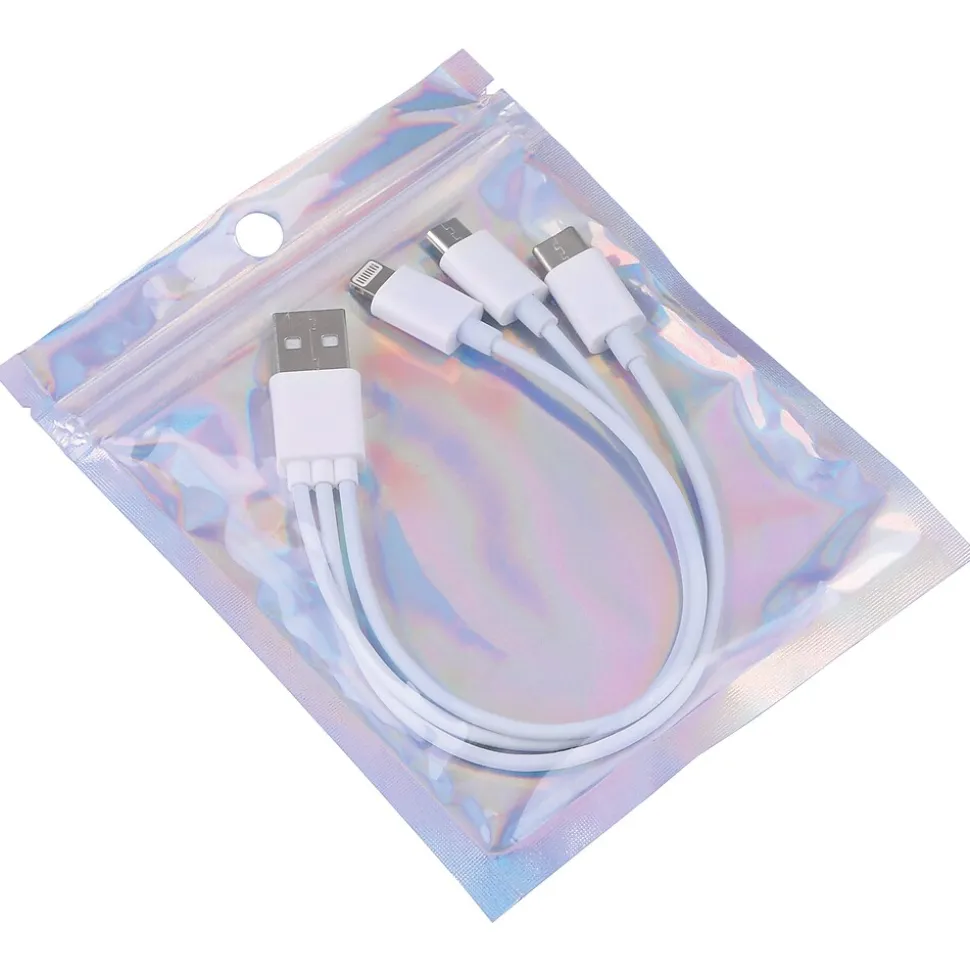 ELLIE ROSE 3-in-1 USB Charging Cable, Lightning/ USB-C/Micro USB (3CBL-0001)
