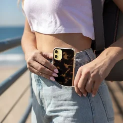 ELLIE ROSE Phone Case for iPhone 12/12 Pro, Tortoiseshell (12PROU-0038)