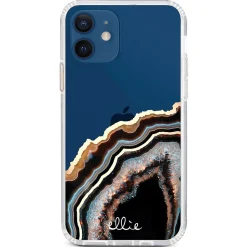 ELLIE ROSE Phone Case for iPhone 12/12 Pro, Onyx Obsession (12PROU-0001)