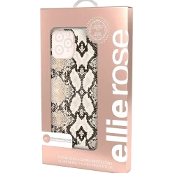 ELLIE ROSE Phone Case for iPhone 11/XR, Snakeskin (11XR-0005)