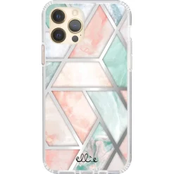 ELLIE ROSE Phone Case for iPhone 12/12 Pro, Peachy Green (12PROU-0055)