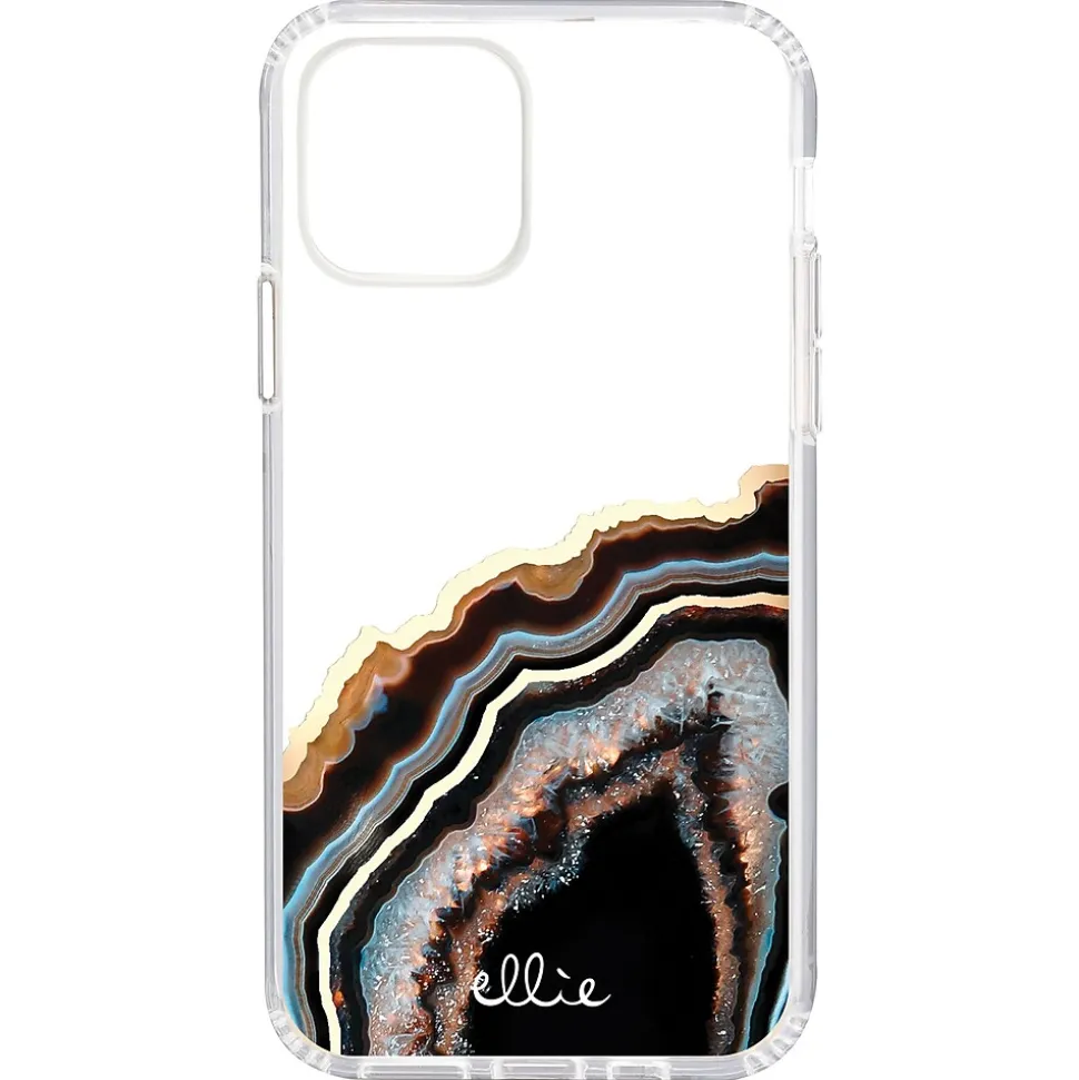 ELLIE ROSE Phone Case for iPhone 11 Pro/X/Xs, Onyx Obsession (11PROX-0001)