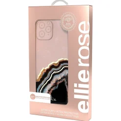 ELLIE ROSE Phone Case for iPhone 11 Pro/X/Xs, Onyx Obsession (11PROX-0001)