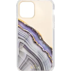 ELLIE ROSE Phone Case for iPhone X, Xs, and 11 Pro, Deep Purple Agate (11PROX-0004)