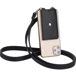 ELLIE ROSE Smartphone Pocket Attachment with Strap, Black (CB-0001)