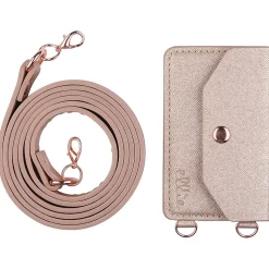 ELLIE ROSE Smartphone Pocket Attachment with Strap, Rose Gold (CB-0002)