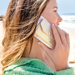 ELLIE ROSE Smartphone Pocket Attachment with Strap, Rose Gold (CB-0002)