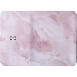ELLIE ROSE 10-Watt Qi Wireless Charging Tray, Cracked Marble (WCT-0002)