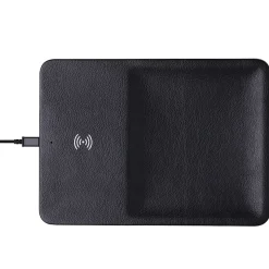 ELLIE ROSE 10-Watt Qi Wireless Charging Tray, Black (WCT-0047)