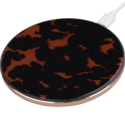 ELLIE ROSE Wireless Charging Pad, Tortoiseshell (WC-0038)