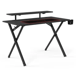 Emerge Vizon 47"W Gaming Desk, Black (59260)