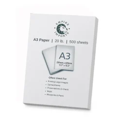 Empire Imports 11.69" x 16.54" Multipurpose Paper, 20 lb., 92 Brightness, 500 Sheets/Ream (A320R)