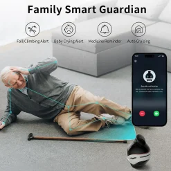 Enabot EBO X Home Robot, Black (EBO X)