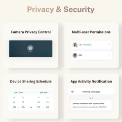 Enabot ROLA Mini Companion Robot, Black (ROLA Mini)