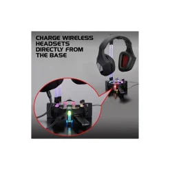 Enhance ENPCGHH100BKEW Headset Stand, Black