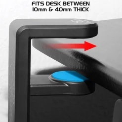 ENHANCE ENUNHPM100BKEW Gaming Headphone Mount, Black