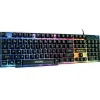 ENHANCE Voltaic 2 Wired Gaming Keyboard, Clear with Multicolor LEDs (ENVOKN2100CLWS)