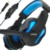Enhance Voltaic Pro 7.1 Surround Gaming Headphones, USB, Black/Blue (ENVOH7L100BLEW)