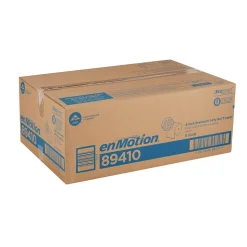 enmotion Premium Recycled Hardwound Paper Towels, 1-ply, 425 ft./Roll, 6 Rolls/Carton (89410)