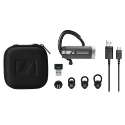 EPOS ADAPT Presence Wireless Bluetooth Over-The-Ear Headset, UC Certified, Dark Gray (1000660)