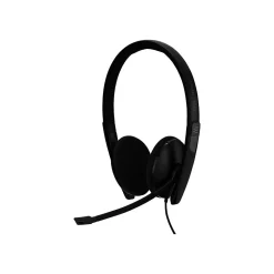 EPOS ADAPT 160T USB II Stereo Computer Headset, Over-the-Head, Black (1000901)