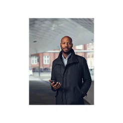 EPOS ADAPT 460T Wireless Noise Canceling Stereo Headset, Black with Silver (1000205)