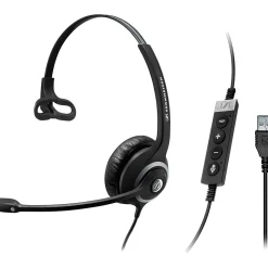 EPOS Circle SC230 MS II Mono Headset, Black/Silver (506482)