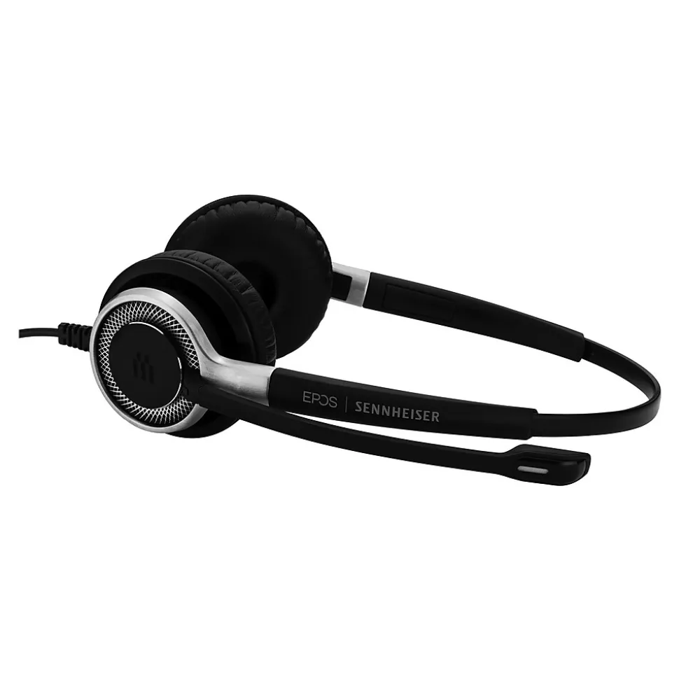 EPOS IMPACT SC 660 ANC USB Noise Canceling Stereo Headset, On Ear, Black (1000650)