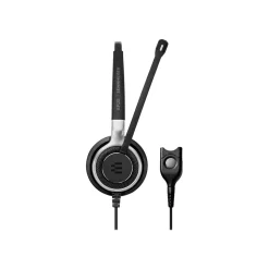 EPOS IMPACT SC 660 Stereo Headset, On Ear, Black with Silver (1000555)