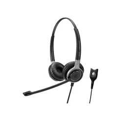 EPOS IMPACT SC 660 Stereo Headset, On Ear, Black with Silver (1000555)
