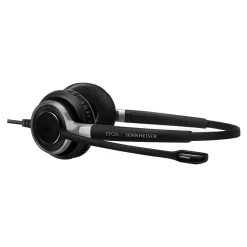 EPOS IMPACT SC 665 USB Stereo Computer Headset, On Ear, Black/Silver (1000645)