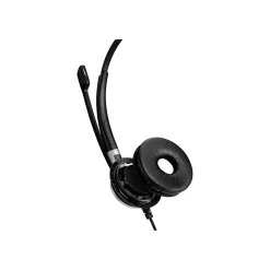 EPOS IMPACT SC 665 USB Stereo Computer Headset, On Ear, Black/Silver (1000645)