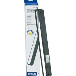 Epson Black Dot-Matrix Printer Ribbon (8755)