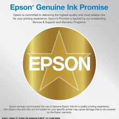 Epson EcoTank ET-3850 Wireless Color All-in-One Cartridge-Free Supertank Printer, White (Refurbished)