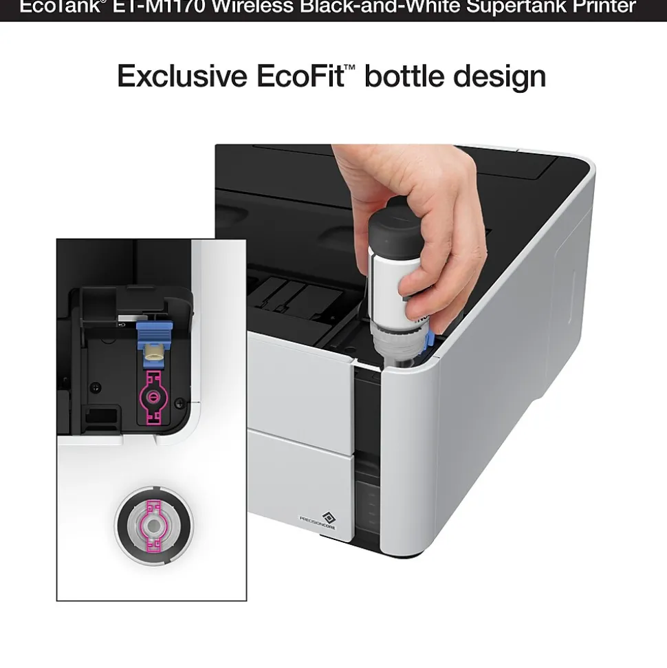 Epson EcoTank ET-M1170 Wireless Monochrome Inkjet Printer