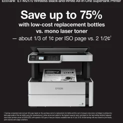 Epson EcoTank ET-M2170 Wireless Monochrome All-in-One SuperTank Printer