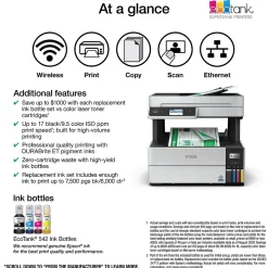 Epson EcoTank Pro 5150 Wireless Color Inkjet Printer, All-In-One Supertank, Print, Scan, Copy (9472546)
