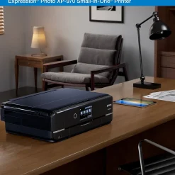 Epson Expression Photo XP-970 Wireless Color Inkjet Printer, All-In-One, Print, Scan, Copy (9472534)