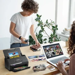 Epson FastFoto FF-680W High-Speed Wireless Desktop Photo Scanner (B11B237201)