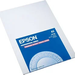 Epson Glossy Photo Paper, 11.7" x 16.5", 20 Sheets/Pack (EPSS041288)