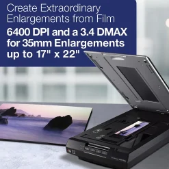 Epson Perfection V600 Flatbed Color Photo, Film and Slides Scanner