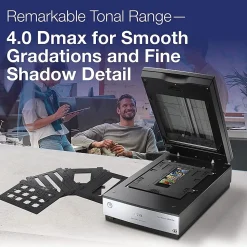 Epson Perfection V850 Pro B11B224201 Flatbed Scanner, Gray/Silver