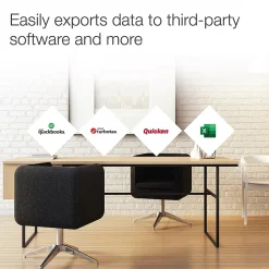 Epson RapidReceipt RR-60 Portable Document Scanner, Black/White (B11B252204)