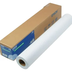 Epson Wide Format CAD Inkjet Bond Paper, 24" x 82', Matte Finish (EPSS041385)